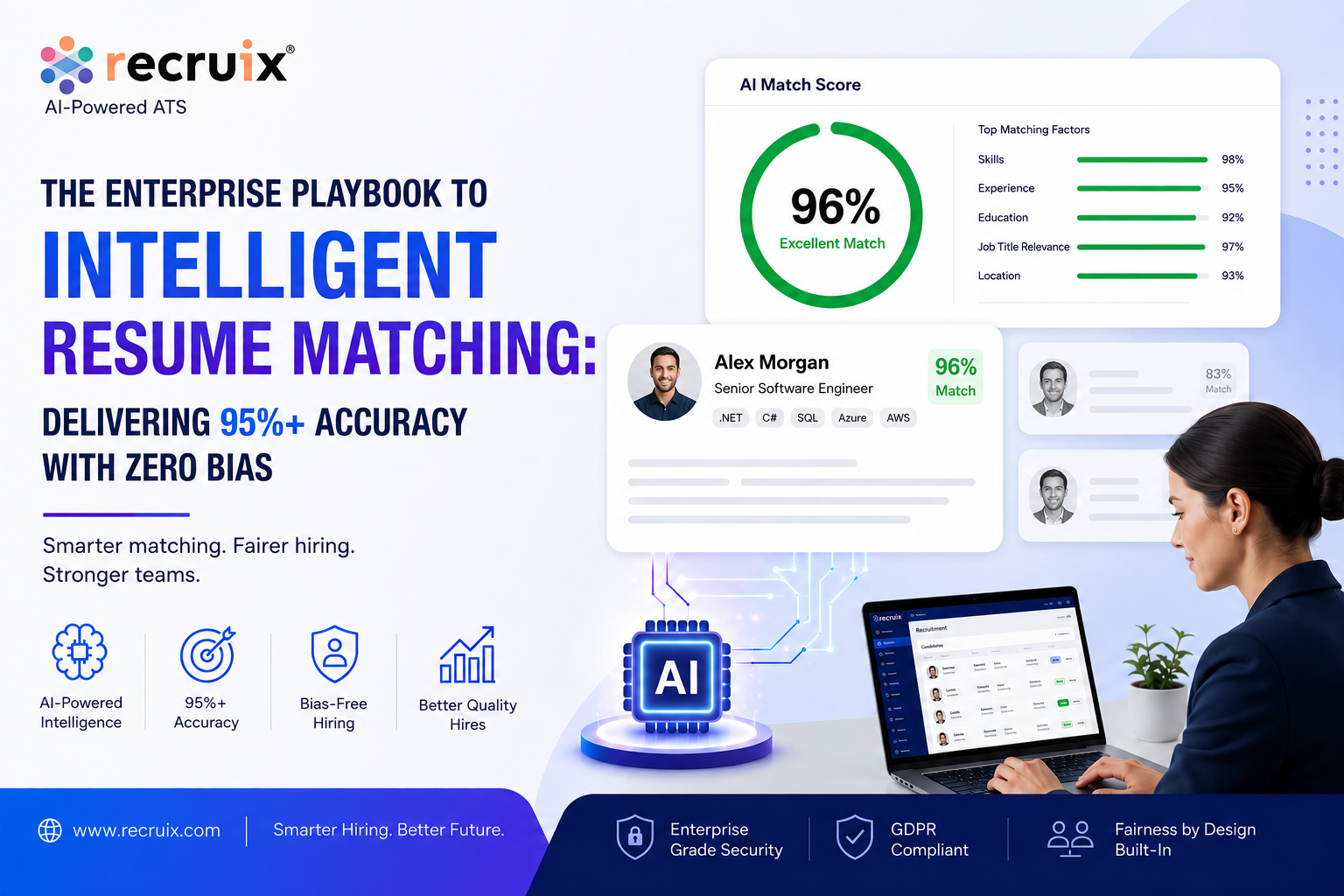 THE ENTERPRISE GUIDE TO AI RESUME MATCHING: ACHIEVING 95%+ ACCURACY WITHOUT BIAS