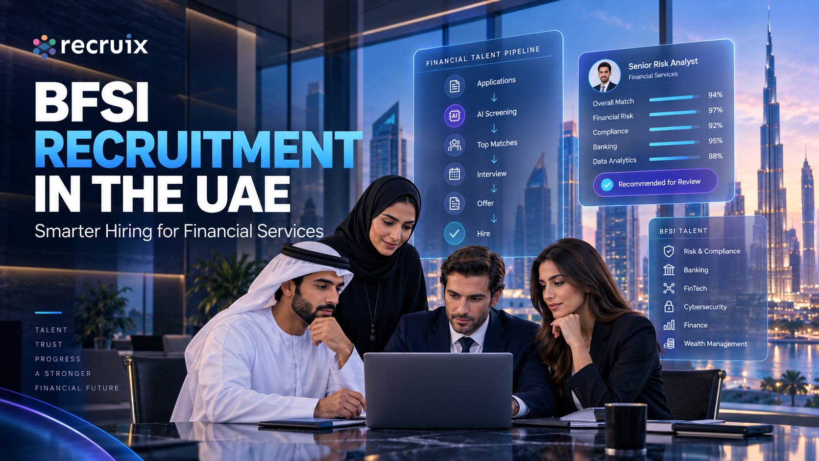 BFSI Recruitment in the UAE: How Banks and Financial Institutions Can Build Smarter Hiring Strategies in 2026